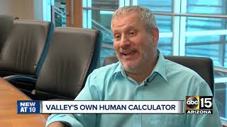 Arizona man dubbed the 'human calculator' plans to start a "Counting Bee"