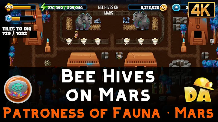 Bee Hives on Mars | Patroness of Fauna #9 | Diggy's Adventure