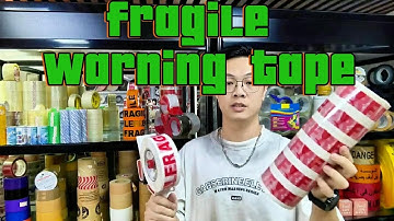 Fragile tape design,fragile tape for boxes,fragile tape for moving,fragile tape used for