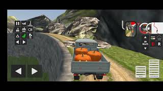 Heavy Cargo Truck Simulator Gameplay | Offroad Cargo Delivery Missions | Android Truck simulator screenshot 5