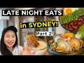 KOREAN LATE NIGHT EATS in STRATHFIELD! First Time Trying Honey Makgeolli (Rice Wine) | Sydney Vlog