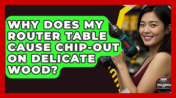 Why Does My Router Table Cause Chip-out On Delicate Wood? - ToolBench Pros