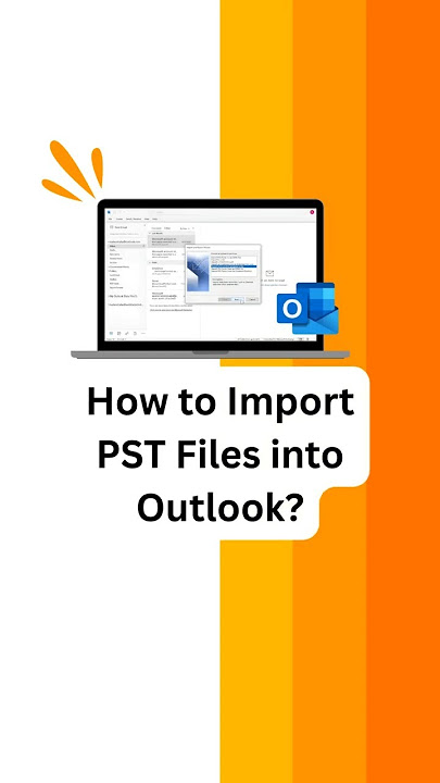 Download lagu How to Import a PST File into Outlook? #outlook #microsoft #shorts