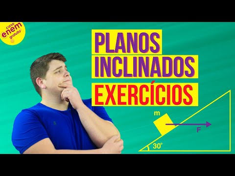 PLANOS INCLINADOS - EXERCÍCIOS RESOLVIDOS | Física para o Enem