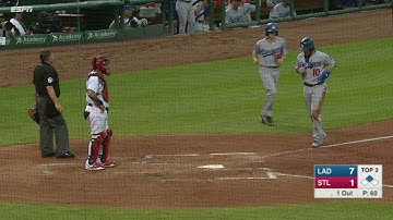 LAD@STL: Turner scores on Piscotty