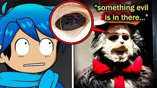 He's TRAPPED in the CAT in the HAT SUIT...