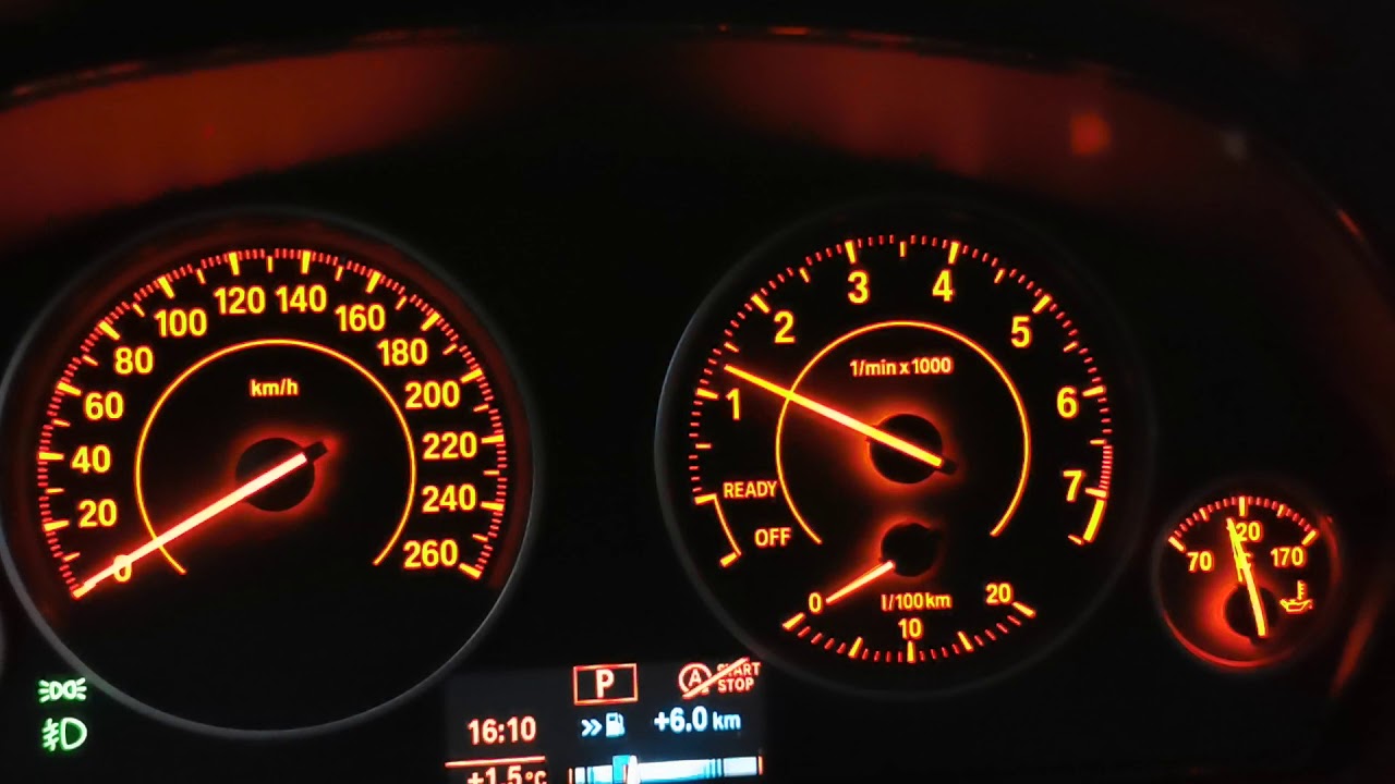 Обороты без нагрузки АКПП на паркинге. BMW B48 - YouTube