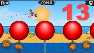 🏍MOTO X3M - Pool Party Racing Game  - All Levels 7-15 (iOS\Android)#13 screenshot 1