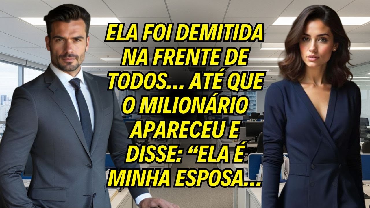 Ela Foi Demitida Na Frente De Todos… Até Que O Milionário Apareceu E Disse: “Ela É Minha Esposa…”