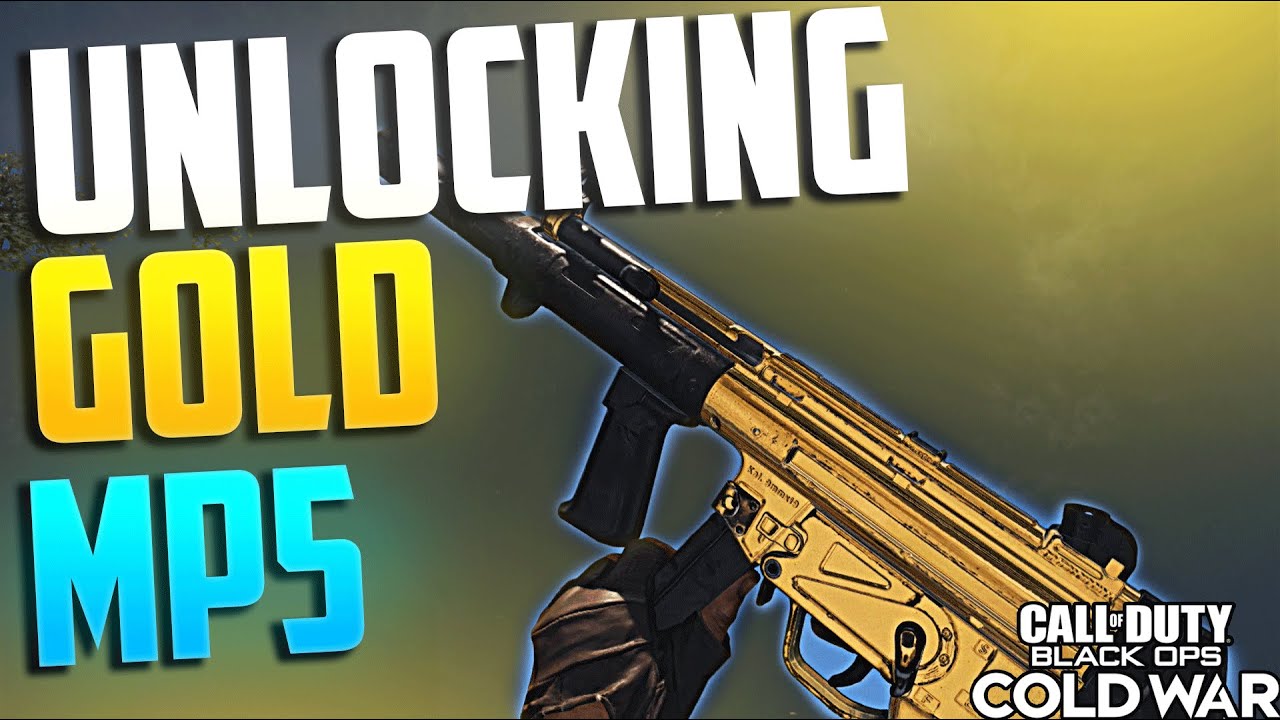 UNLOCKING GOLD MP5! Gold Camo Black Ops Cold War! Best MP5 Class Setup Black Ops Cold War Highlights