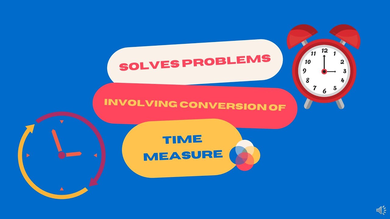 problem solving involving time conversion