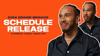 Lewis Hamilton reveals Broncos’ 2024 schedule