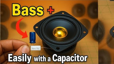 🎵 "How to Increase Bass with Capacitor | DIY Audio Hack" #bass #viralvideos #trending @coollife8244