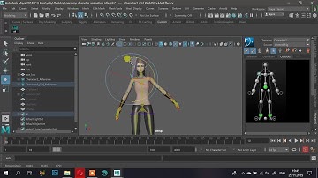 3D character design Part 10 idle animation, export to unity