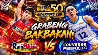 GRABENG BAKBAKAN! 😱 RAIN or SHINE BUMAWI, CONVERGE KINAPOS SA HULING SEGUNDO | Oct. 27, 2026