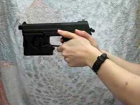 (Airsoft) KSC MK23 - The KSC MK23 is a replica of the MK23. Note that this is the "hard kick" 2005 version.