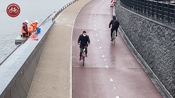 A new cycling underpass in Utrecht