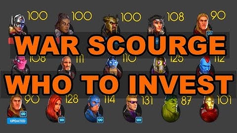 RED HULK Scourge SOLUTION | INVEST in THIS Only to WIN | Marvel Strike Force | MSF