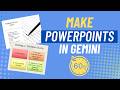 Make Presentations in 60 Seconds with Google Gemini