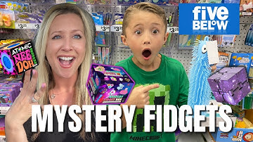 MYSTERY ⁉️ FIDGETS PICK WHAT FIDGETS WE CAN BUY AT FIVE BELOW💰