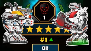 Supermechs| Reach Rank 1 With Goat Build Without Losing|💥🔥