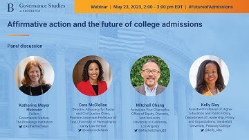 Affirmative action and the future of college admissions