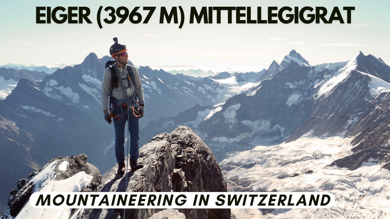 Eiger Integral Part 2 – Eiger (3967 m) Mittellegigrat for the second time
