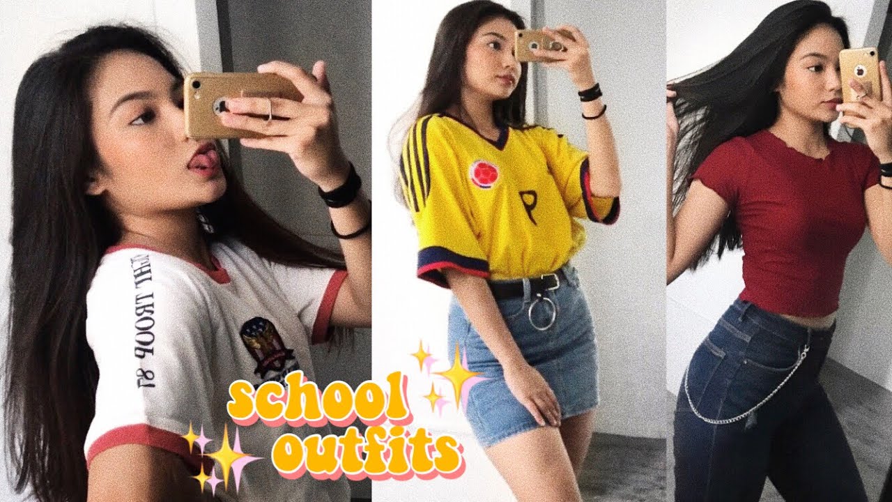SCHOOL OUTFIT IDEAS 2018 📚📒 (philippines)