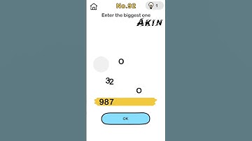 Brain 🧠 Out Level 92 |  Enter The Biggest One ♾️ | #akingaming #brainout #puzzle