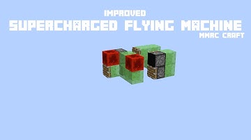 IMPROVED Supercharged 1.11.2+ Slime Flying Machine