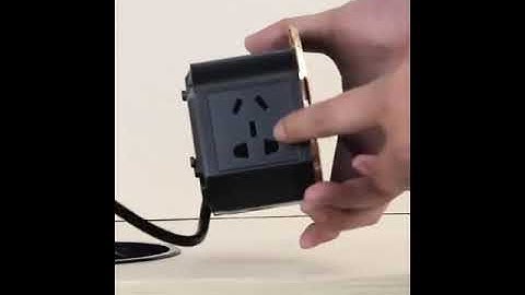 Automatic Pop Up Socket With USB Wireless Charge Intelligent Hidden Retractable Plug Home Office Wat