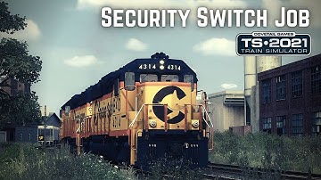 Train Simulator 2021: Security Switch Job with TRS B&O Chessie GP40-2