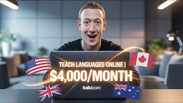 Teach Languages from Home & Earn Up to $4,000/Month Online | italki.com (US, UK) #makemoneyonline