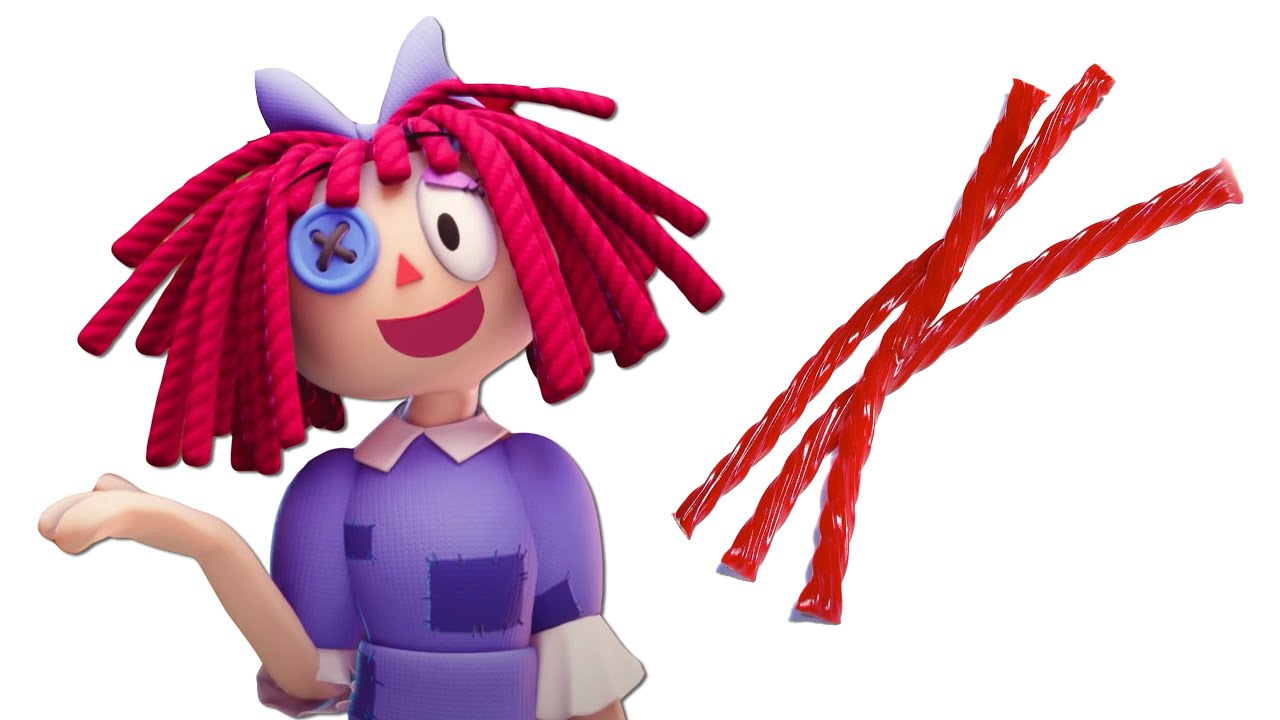 The Amazing Digital Circus Charaters and their favorite CANDY! YouTube