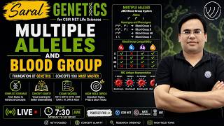 MULTIPLE ALLELES & BLOOD GROUPS | CSIR NET | TNS CONCEPTS