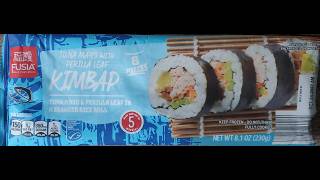 Fusia Asian Inspirations Tuna Mayo with Perilla Leaf Kimbap Review