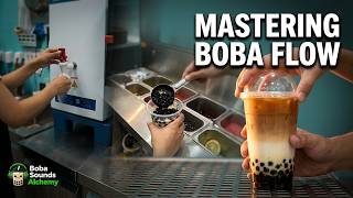 Inside a Real Bubble Tea Shop | Full Workflow ASMR | Boba Sounds Alchemy