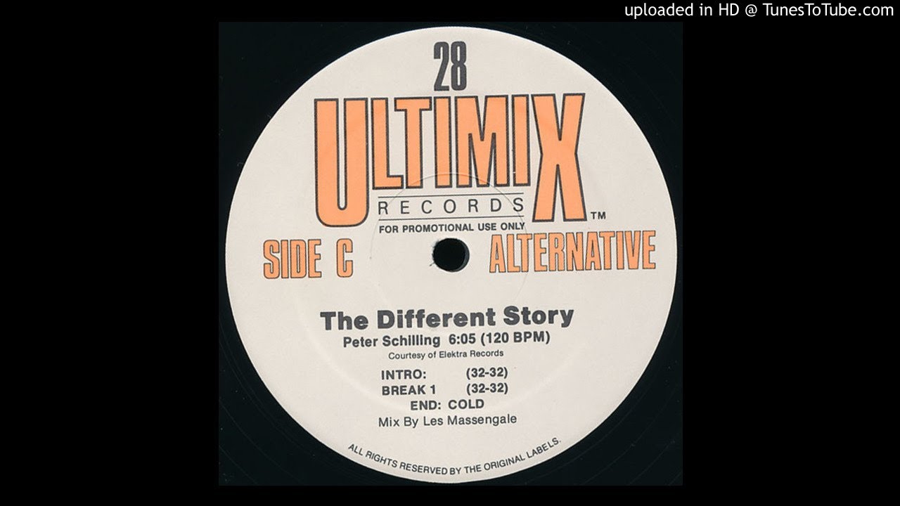 Peter Schilling The Different Story Ultimix Version Youtube