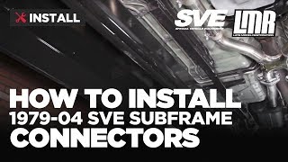 1979-2004 Mustang SVE Subframe Connectors Review \& Install