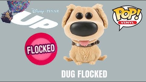 Funko POP Vinyl Flocked Dug No 201 Unboxing!Review Disney Pixar Up