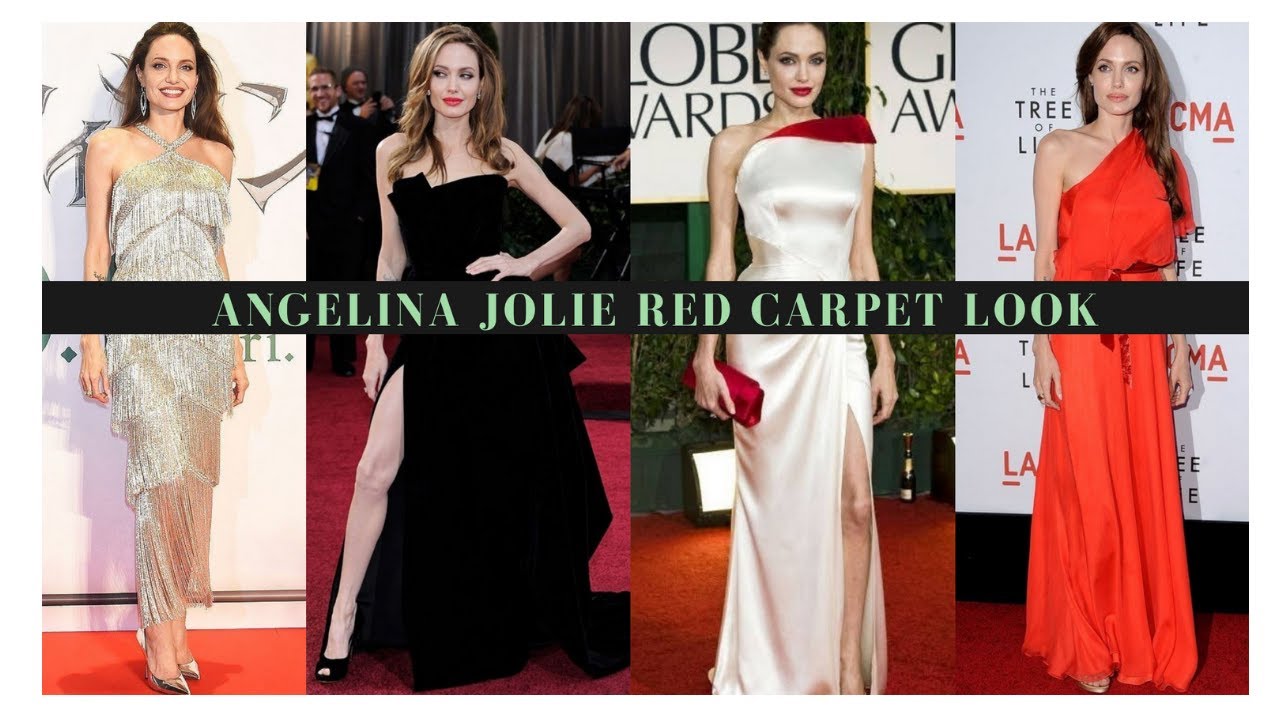 Best of Angelina Jolie's ️ Red Carpet Looks | Angelina Jolie's Best Red ...