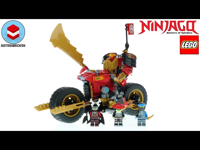LEGO Ninjago 71783 Kai's Mech Rider EVO - LEGO Speed Build Review - YouTube