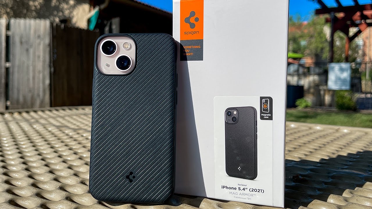 Spigen MagArmor Case Initial Impressions [iPhone 13 mini] // Do Armor &  MagSafe Work Together? 