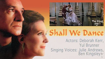 Shall We Dance - The King and I (1956/1992) - Julie Andrews, Ben Kingsley, Deborah Kerr, Yul Brynner