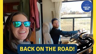 Back On the Road in Our RV!  Closing Up the Cabin & Hitting the Road by Perpetual Moves 544 views 1 year ago 7 minutes, 15 seconds
