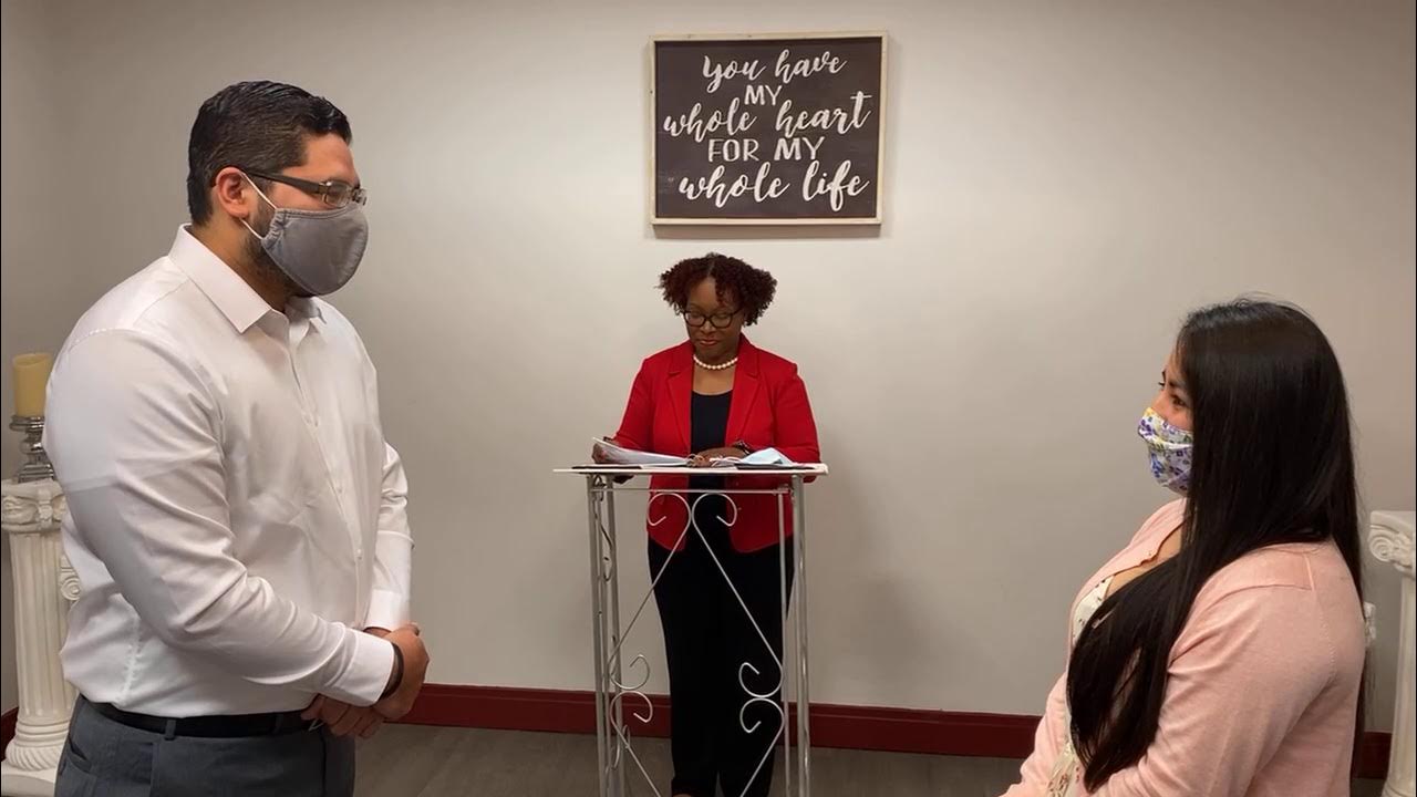 2021 Marriage ceremony officiated by Clerk Tiffany Moore Russell YouTube