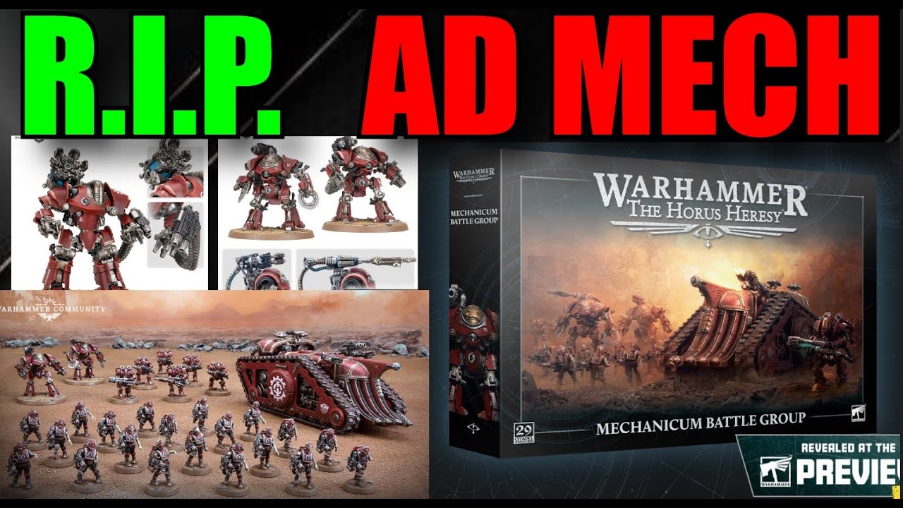 Games Workshop Just FUMBLED the BALL... Turned the Holy Grail into a HOLY FAIL! Mechanicum Ad Mech