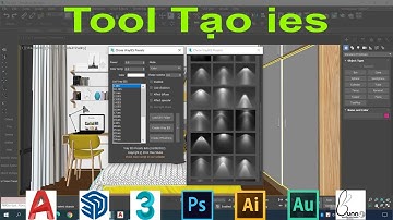 Thư viện đèn ies trong 3dmax 2021 | ies script 3dsmax 2021