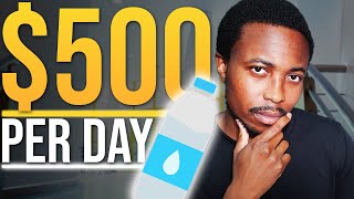 Hasilkan $500 Per Hari Dari Menjual Air Minum Dalam Kemasan | Pekerjaan Sampingan | Cara Memulai Bisnis Air Minum Dalam Kemasan