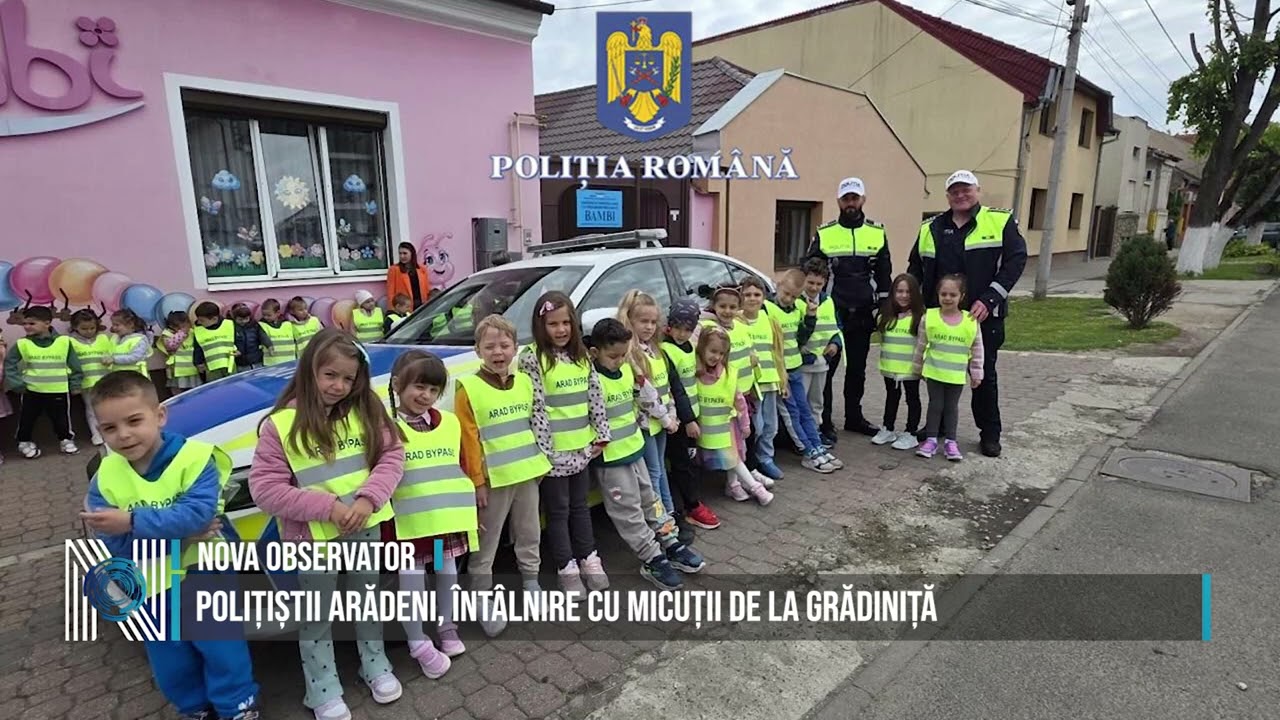 POLIȚIȘTII ARĂDENI, ÎNTÂLNIRE CU MICUȚII DE LA GRĂDINIȚĂ POLIȚIȘTII ARĂDENI, ÎNTÂLNIRE CU MICUȚII DE LA GRĂDINIȚĂ